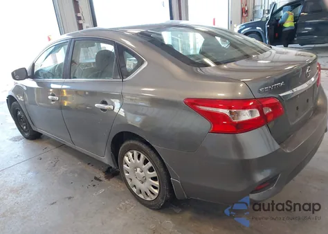 2017 Nissan Sentra S из США, поврежденный, VIN 3N1AB7AP7HY406560